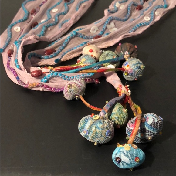 CHA LUU Accessories - BOHEMIAN SILK BELT/